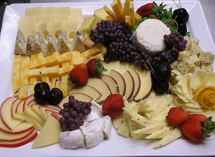 compoziția de brânză farfurie, design, modul de a face