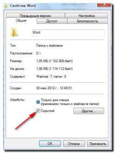 fișiere ascunse (a se vedea obiecte ascunse) fișiere ascunse