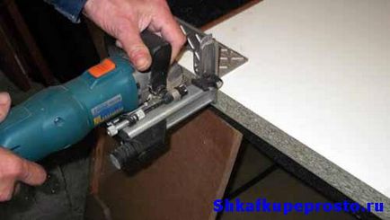Compusul worktop în unghi drept (compus) Compusul worktop la unghiuri drepte