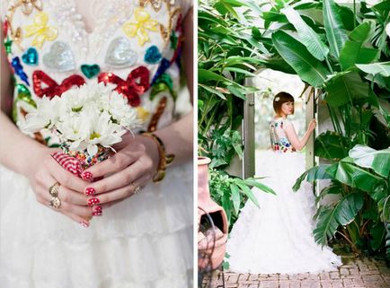 Bride 17 rochii moderne non-traditionale de nunta, care sunt relevante în acest sezon