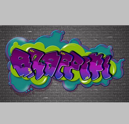 Crearea Graffiti text în Photoshop