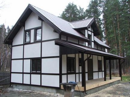 O comparație a costului de construire a casei sale din caramida, beton aerat, rama de lemn, verde