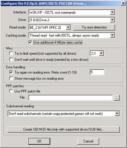 Articolul - un scurt ghid pentru configurarea ePSXe emulator