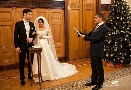 Nunta Tigran salibekova și Julia Kolisnichenko