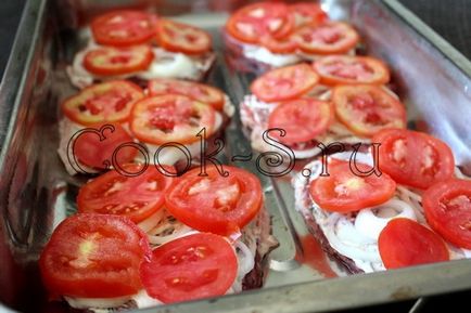 Carne de porc la cuptor cu rosii - un pas cu pas reteta cu fotografii, preparate din carne