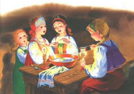 Yule divinație pentru adulți și copii - să dezvolte - Articole Director - copii Orenburzhye