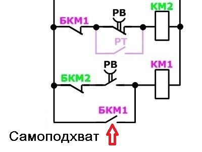 Schema electrică cu motor stea-triunghi