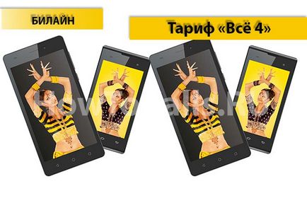 Tarif „toate cele 4“ de la Beeline - descrierea tarifară a modului în care să se conecteze și cum să dezactivați rata tuturor 4 din Beeline - (Online) Tarif „toate cele 4“ de la Beeline - descrierea tarifară a modului în care să se conecteze și cum să dezactivați rata tuturor 4 din Beeline -