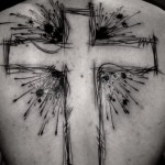 Tatuaj Cross 5 specii, 15 valori, 80 din cele mai bune fotografii și schițe