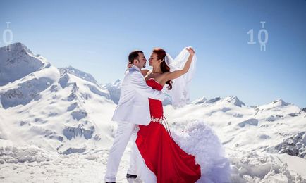 Top 10 cele mai neobișnuite nunti (fotografii de nunta neobișnuită) Top 10 cele mai neobișnuite nunti