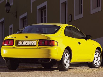 poveste Celica Toyota, fotografie, prezentare generală, caracteristici Toyota Celica pe