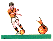Beat în fotbal - o formă foaie de ieftin (fotbal) Bateti în fotbal - pat de copil vizionări