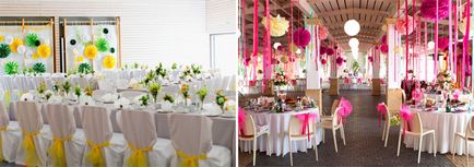 Decoratiuni pentru nunta de hârtie - opțiunile de decor cu mâinile, pas cu pas fotografii, clipuri video (hârtie) Decoratiuni pentru nunta de hârtie - opțiunile de decor cu mâinile, pas cu pas fotografii, clipuri video