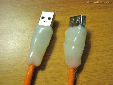 Extensie USB de torsadat cu propriile sale mâini