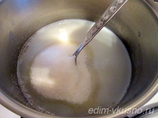 zahăr la lapte sau fiert cum să gătească șerbet de casă, produse alimentare delicioase