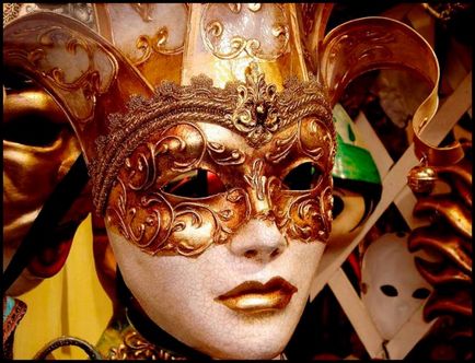 masca de carnaval venetian - vizualizări, fotografii și istorie
