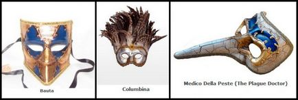 masca de carnaval venetian - vizualizări, fotografii și istorie