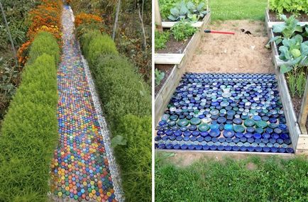 Tipuri de materiale Cărări de grădină pentru a crea piese în grădină