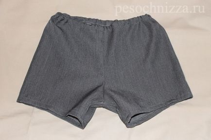 pantaloni scurți pentru copii model cu elastic
