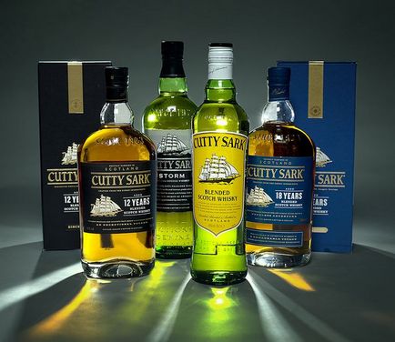 Sark Whisky Cutty (Cutty Sark) - descrierea tipurilor și mărci