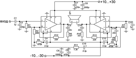 De înaltă calitate 50W amplificator cu on-chip tda1514a