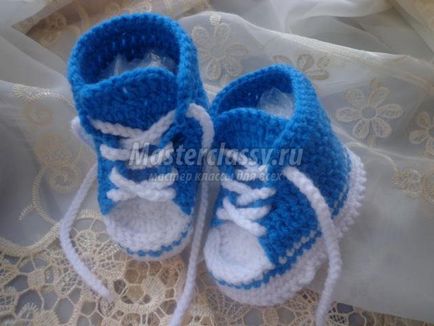 papuceii crosetate, pantofi pentru copii de la 0 la 6 luni