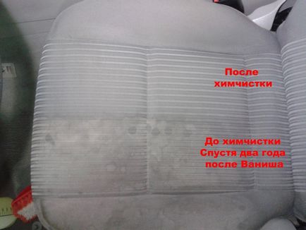 Curățătorie chimică auto interior cu propriile lor mâini