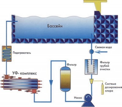 Clorinarea apei în bazinul avantajele și dezavantajele