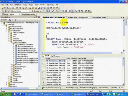 Depozitat creare proceduri sql și utilizare (proceduri stocate ms sql sql sql procedura de pornire stocată) Sql Procedura de creare și utilizare stocate