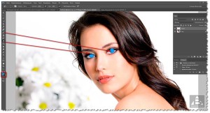 Înlocuirea culorii ochilor în Photoshop în limba rusă - blog-ul Alla Bazyleva, formula succesului