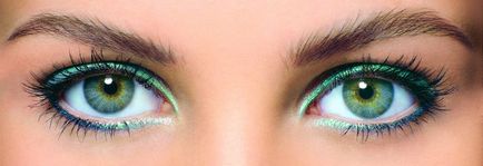 Cum să picteze ochi verzi