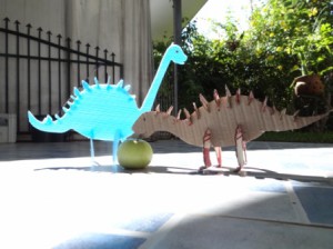 Cum de a face hârtie dinozaur drăguț