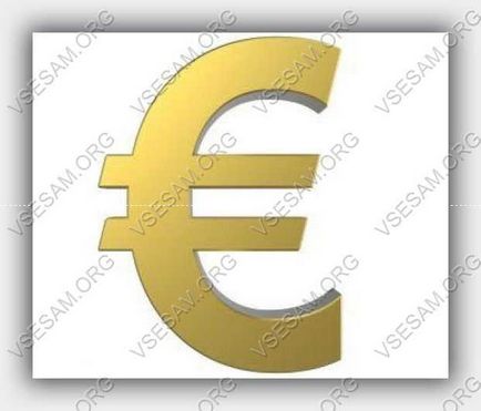 Cum de a pune simbolul euro pe tastatură