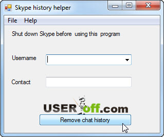 Cum să ștergeți istoricul în Skype Cum să ștergeți istoricul în Skype