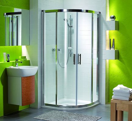 Cum se instalează cabina de duș în sine