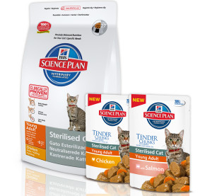 Hills mâncare pentru pisici (tratament uscat) și pentru pisici sterilizate cu boli hepatice