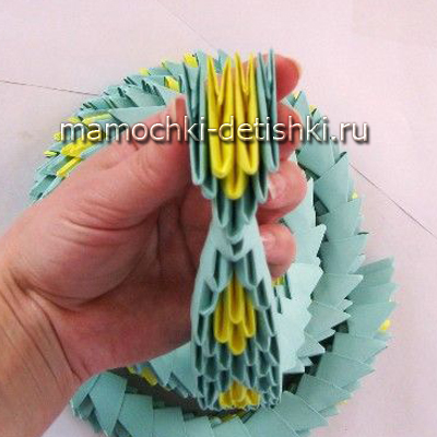 Origami master-class de șarpe