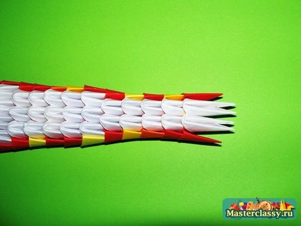 Origami master-class de șarpe