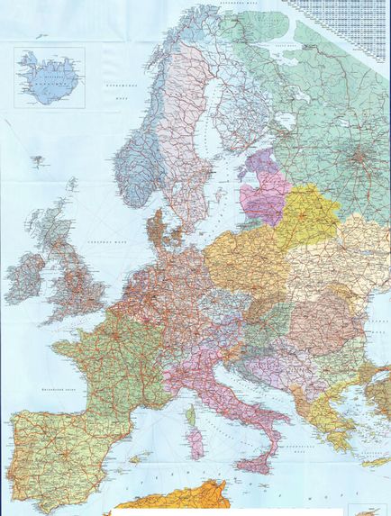Atât pe harta europeană