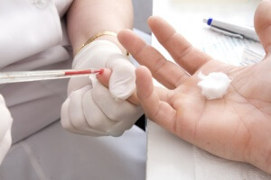 Un test de sânge pentru prepararea zahărului
