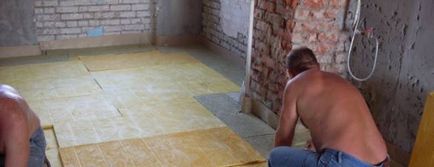 podea izolare fonică într-un apartament - cum se face cu propriile sale mâini