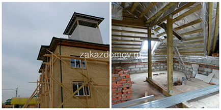 Construcția de case sub cheie de cărămizi Construcția de case sub cheie de cărămizi