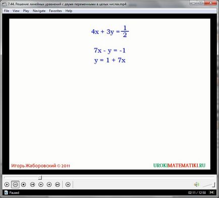 Cum de a rezolva ecuațiile în numere întregi