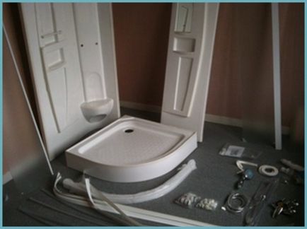 Cum se instalează cabina de duș în sine Cum se instalează cabina de duș în sine