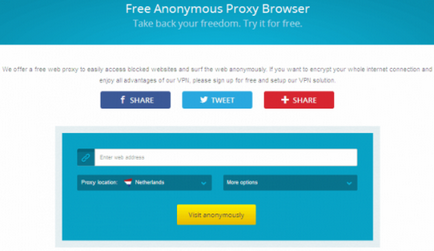 10 proxy gratuit pentru sigur și anonim surfing, securitate