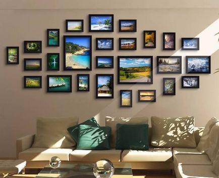 40 de idei cu privire la modul de a decora un perete in camera cu mâinile