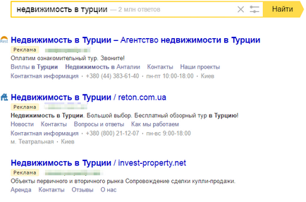 7 secrete pentru dvs. Yandex Direct