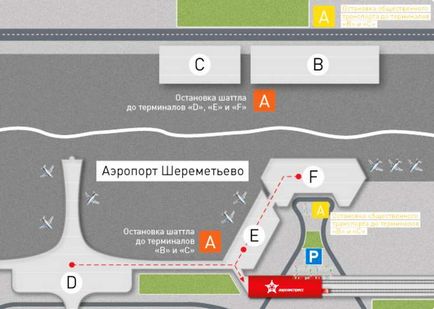Programul Aeroexpress Sheremetyevo Aeroexpress de la belorumynskogo Station