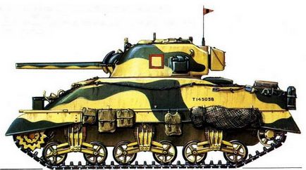 American rezervor mediu M4 Sherman, istoria și privire de ansamblu interior și exterior
