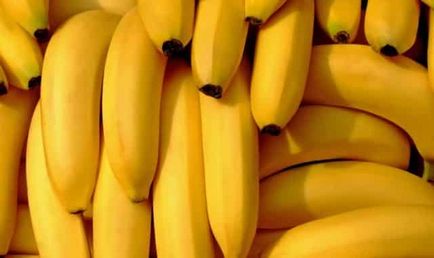 Banane - proprietăți utile, retete de calorii
